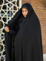 چادر ساده ایرانی نگین باران