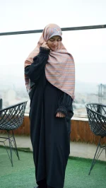 مانتو عبایی شمیم - Image 3